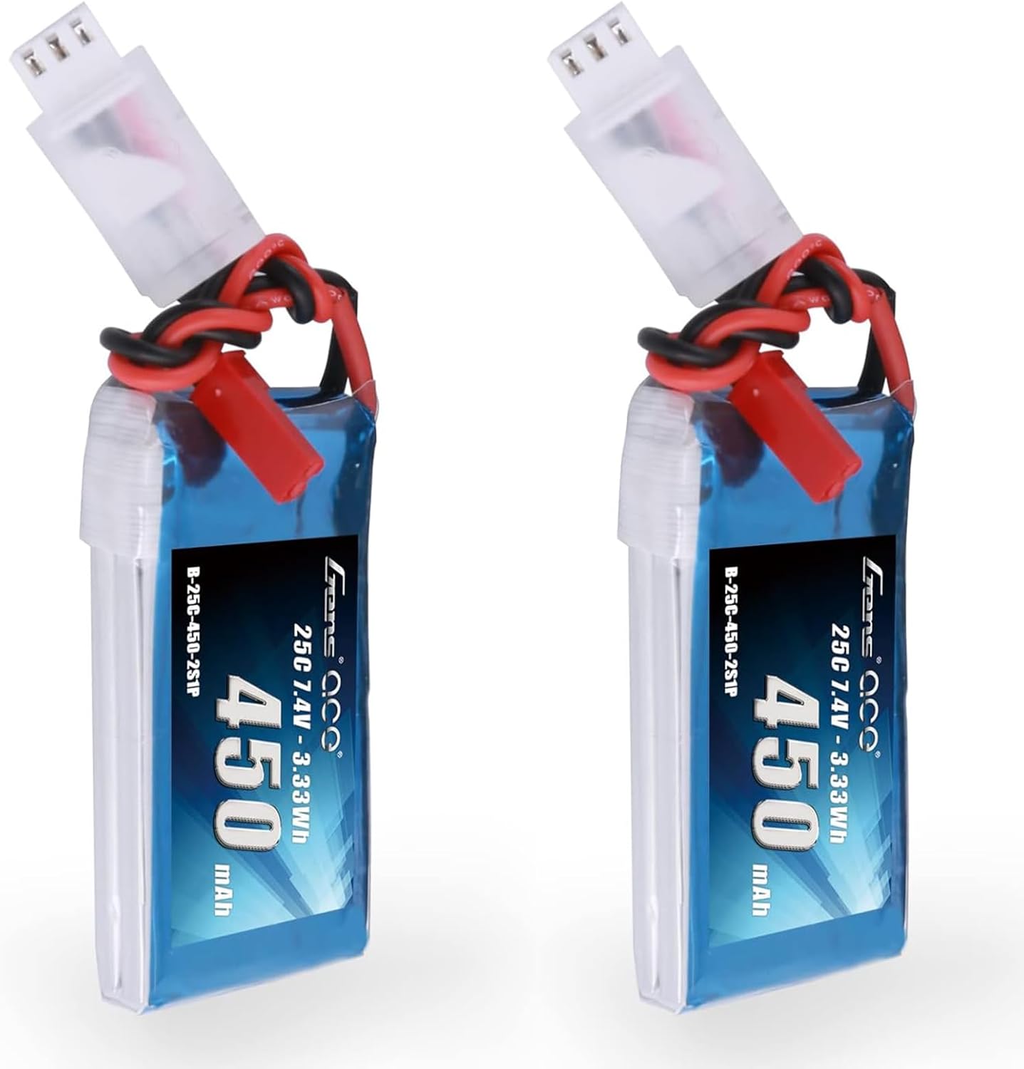 Gens Ace 450mAh 2S 50C LiPo Battery