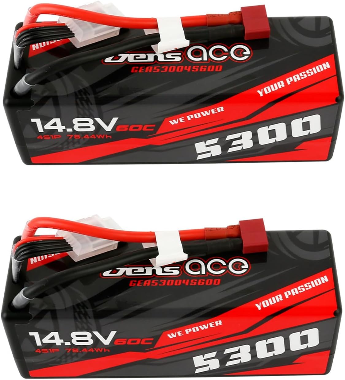 Gens Ace 5300mAh 4S 60C LiPo Battery