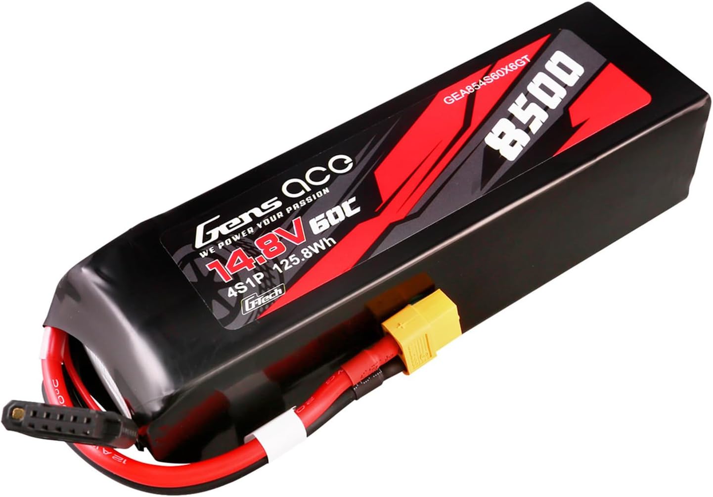 Gens Ace 8500mAh 4S 60C LiPo Battery