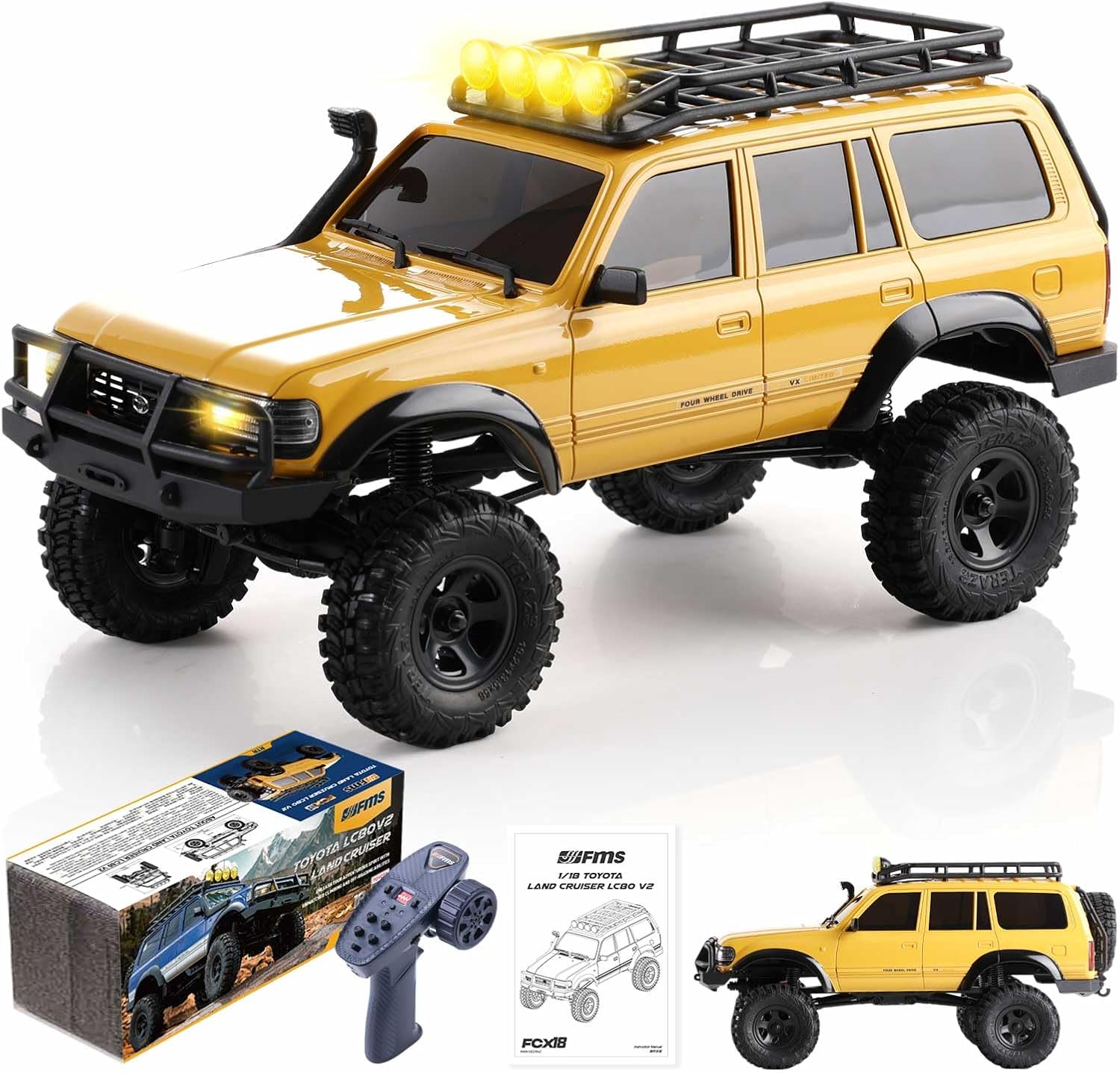 FMS FCX18 Land Cruiser 80 chassis